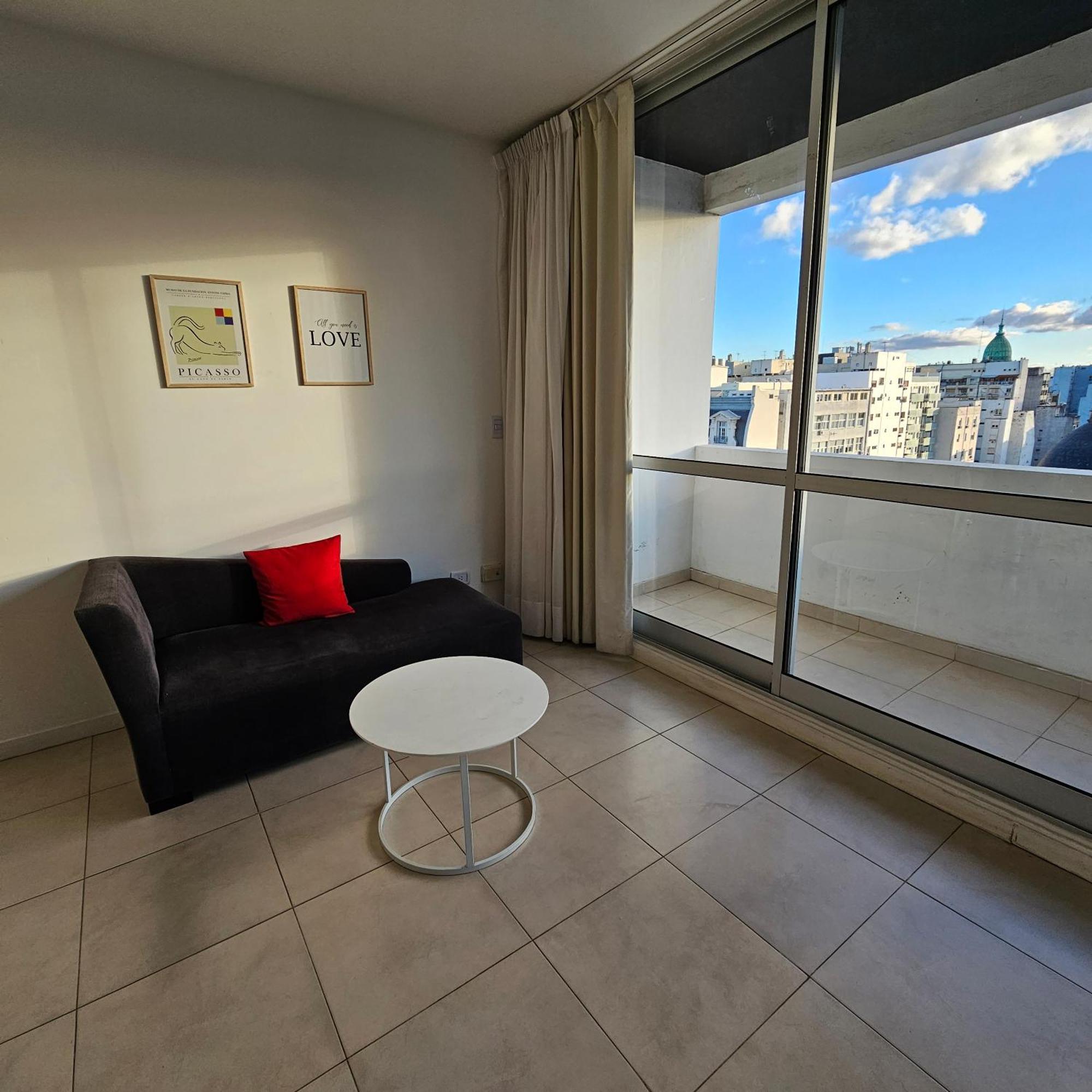 Centrico, Ideal Parejas, Vista Panoramica, Con Piscina Buenos Aires Bilik gambar