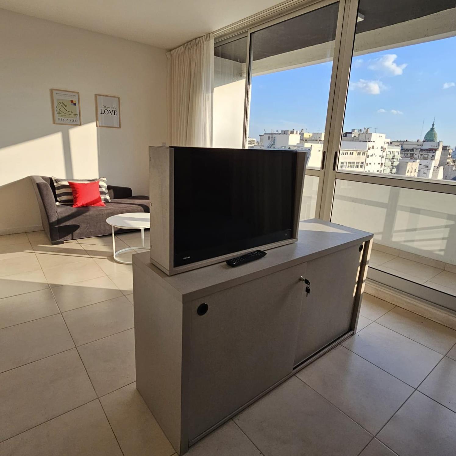 Centrico, Ideal Parejas, Vista Panoramica, Con Piscina Buenos Aires Luaran gambar